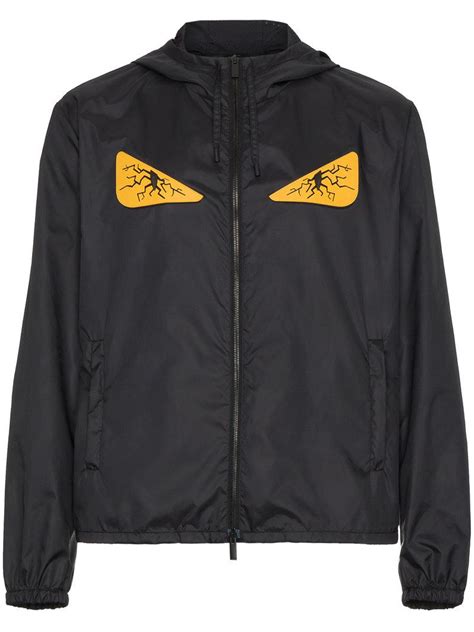 fendi bug eyes rider jacket|Windbreaker .